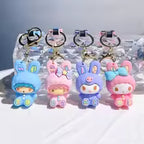 Llaveros conejitos pascua Sanrio