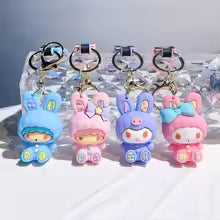 Llaveros conejitos pascua Sanrio