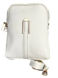Bolso Porta Celular blanco marfil