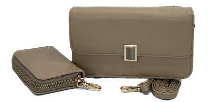 Bolso porta celular y monedero