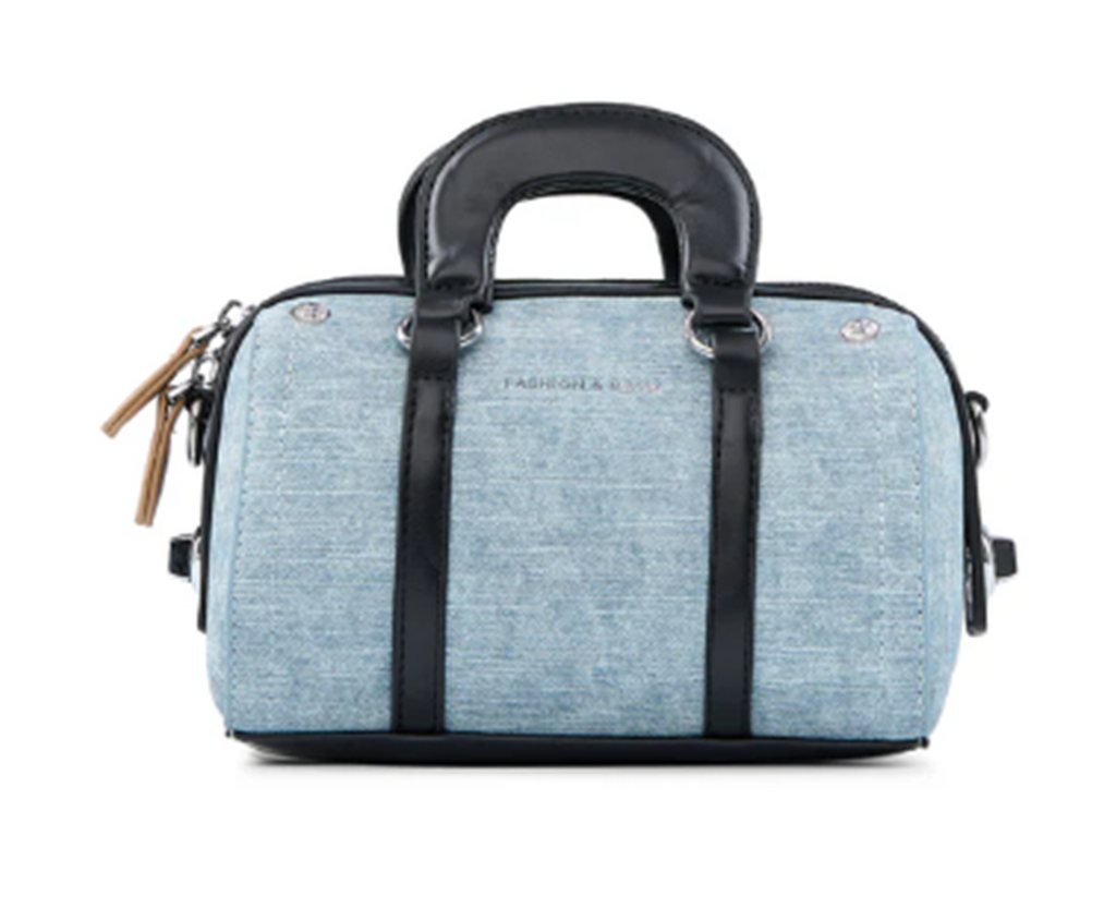 Bolso Barril Denim