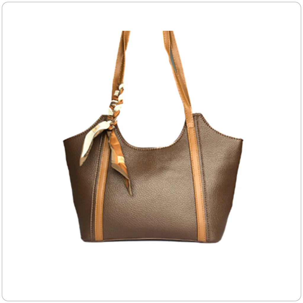 Bolso Café dos asas y pañoleta