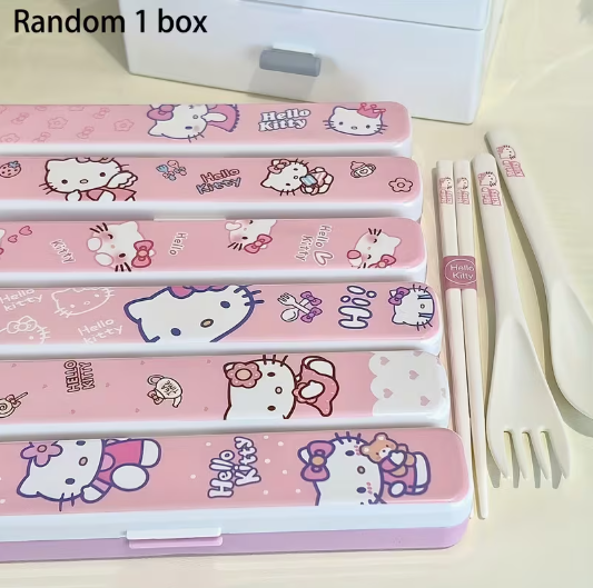 Set cubiertos kitty